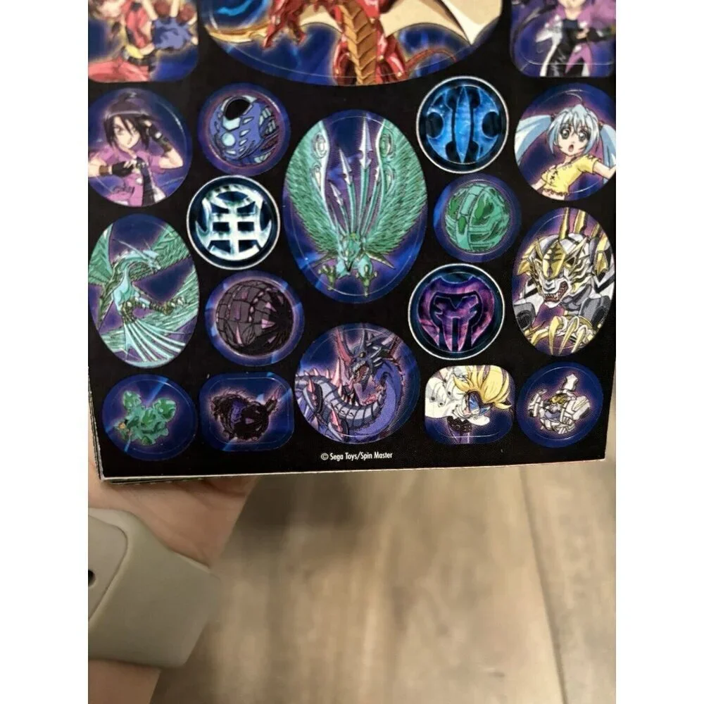 Sandylion Bakugan Battle Brawlers Maxi Sticker Sheet, 1 Sheet - Picture 2 of 3